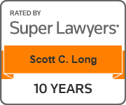 Rated by Super Lawyers | Scott C. Long | 10 Years